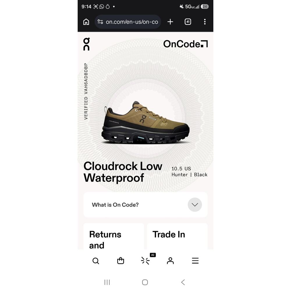 Oncloud Men 10.5 Comfy footwear - Picture 7 of 12